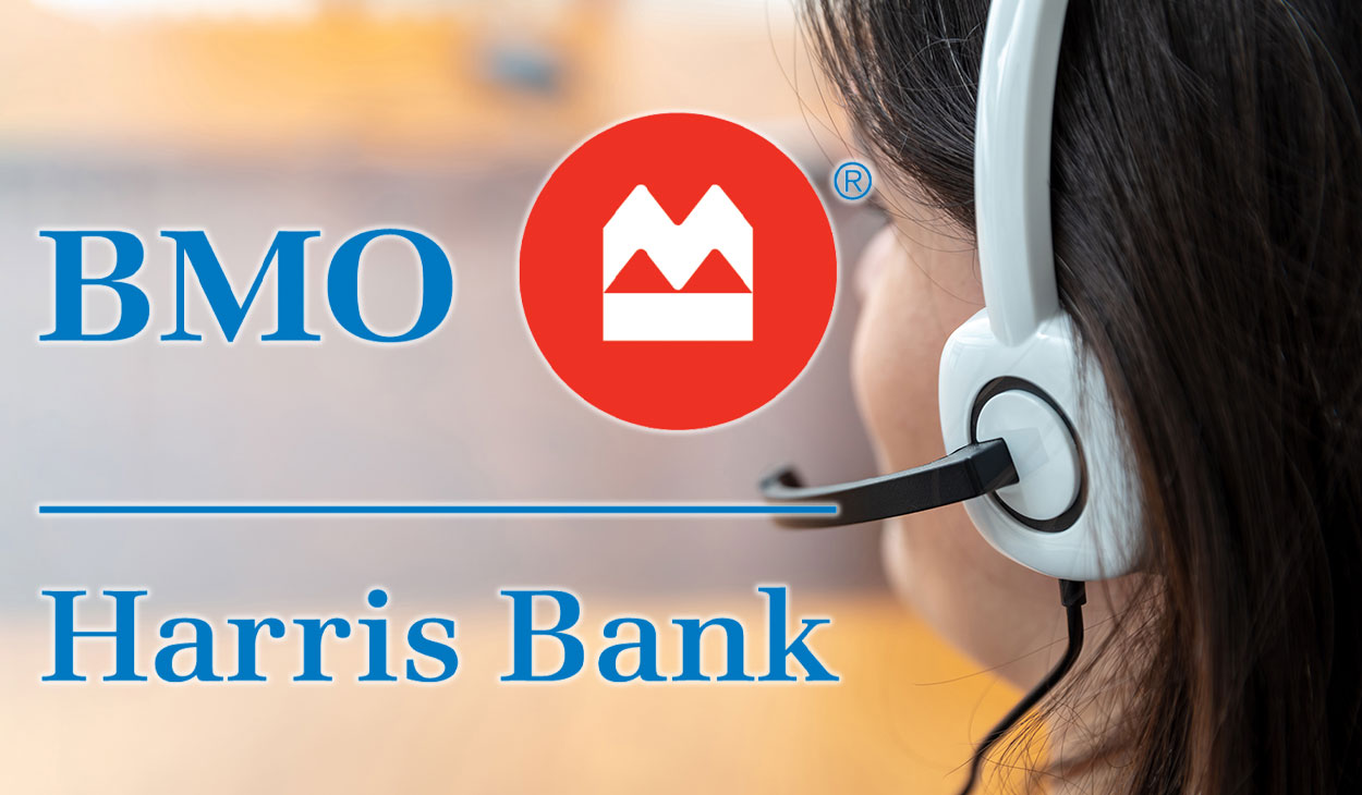 BMO Harris Bank customer service phone 📞 18883402265